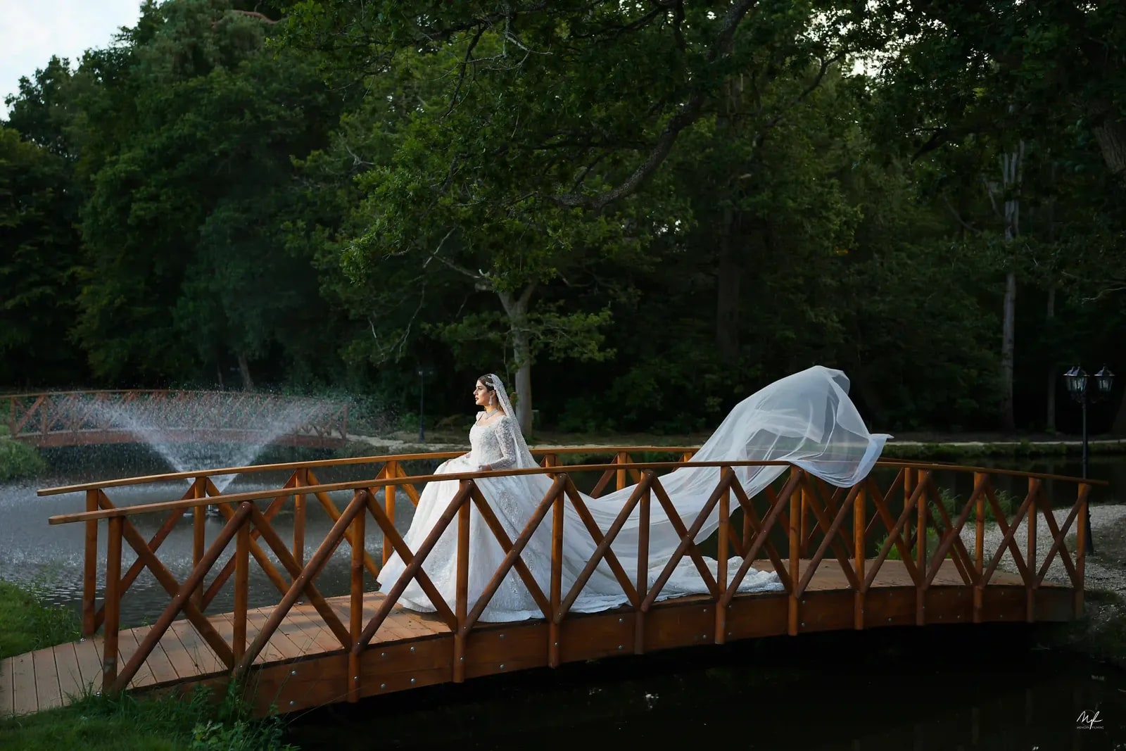 Drone wedding videography at a London UK venue