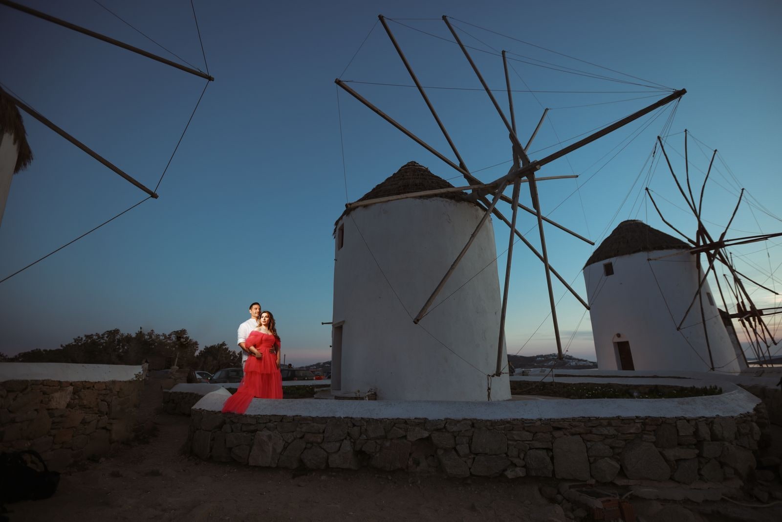 Mani & Mojgan · Christian at Santorini,Greece